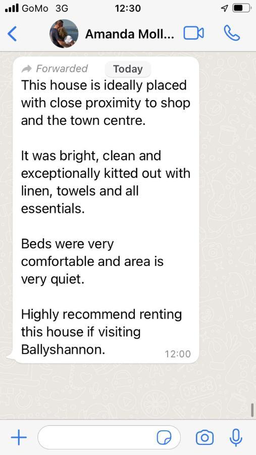 Entire 3 Bedroom House Ballyshannon Town Centre Exteriér fotografie